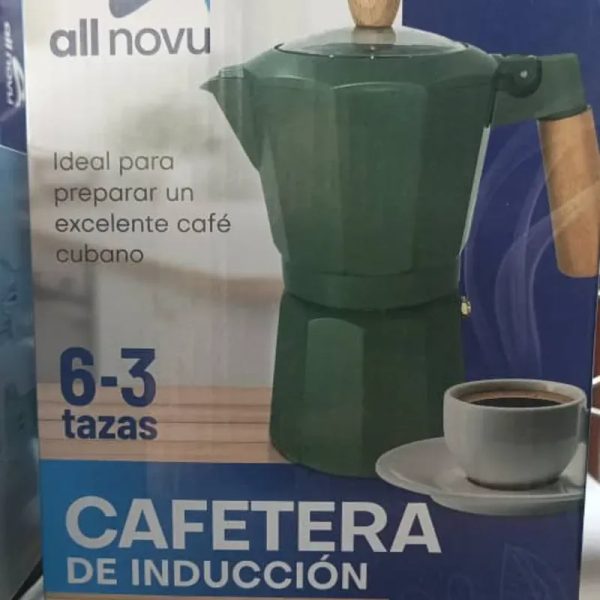 Cafetera de inducción 3 - 6 tazas. Marca Allnovu