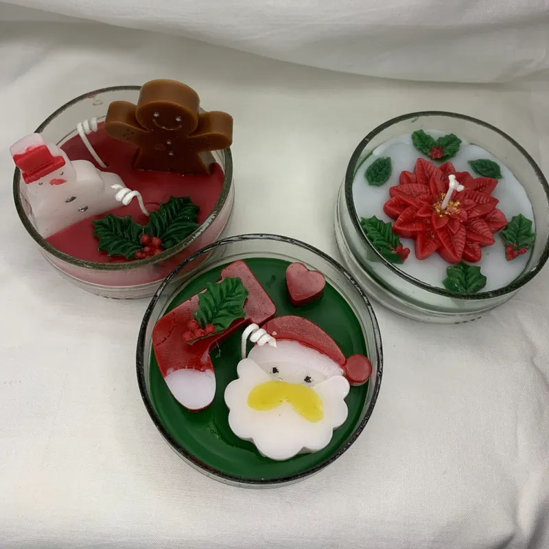Frascos de navidad 