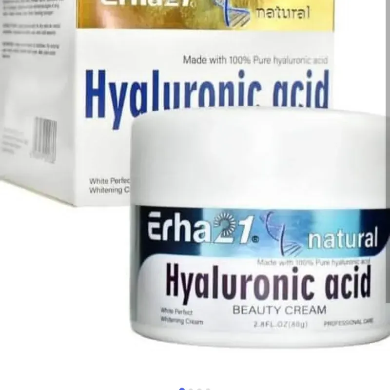 Crema hidratante de ácido hialurónico