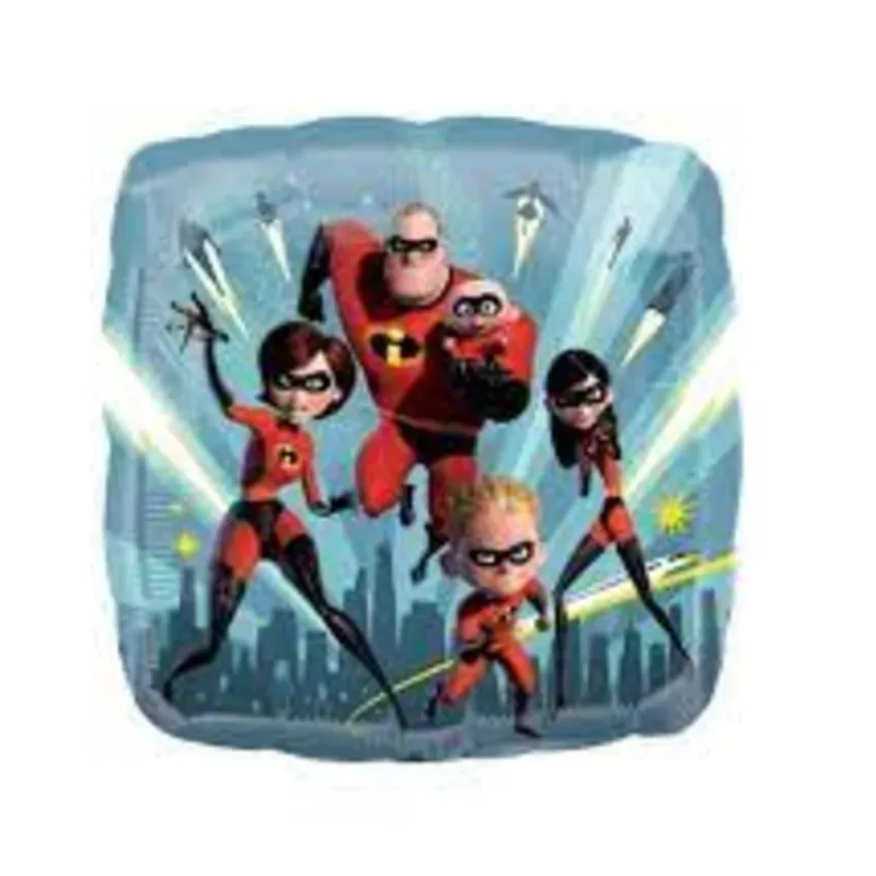 Globo Cuadrado Los Increibles