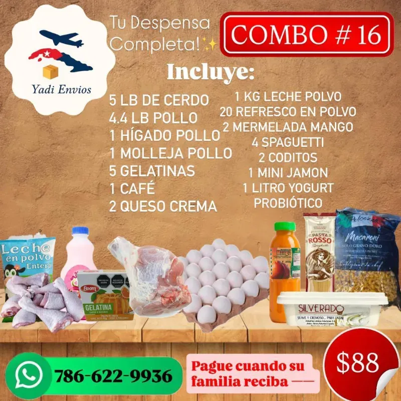 Combo de Alimentos 16