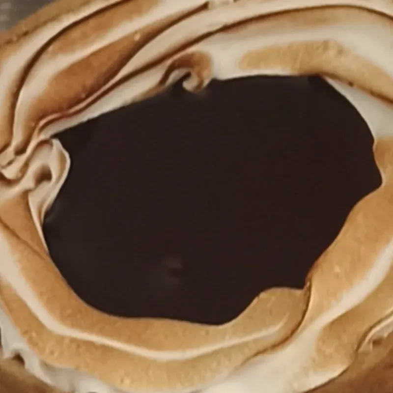 Mini cheesecake de chocolate