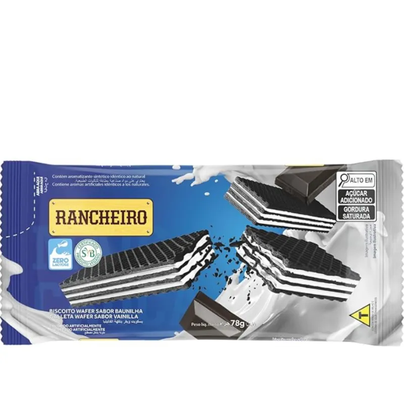 Wafer sabor vainilla