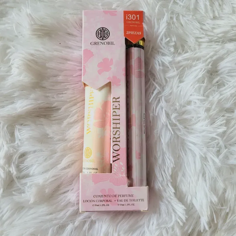 Set de perfume y crema de mujer 