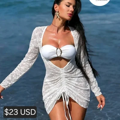 Conjunto de vestido y bikini
