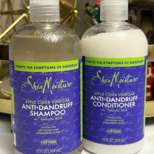 ✨ Shampoo y acondicionador Shea Moisture Anti Dandruff