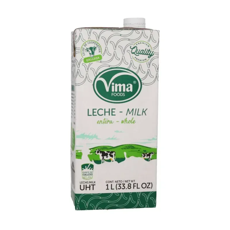 Leche entera vima 1L