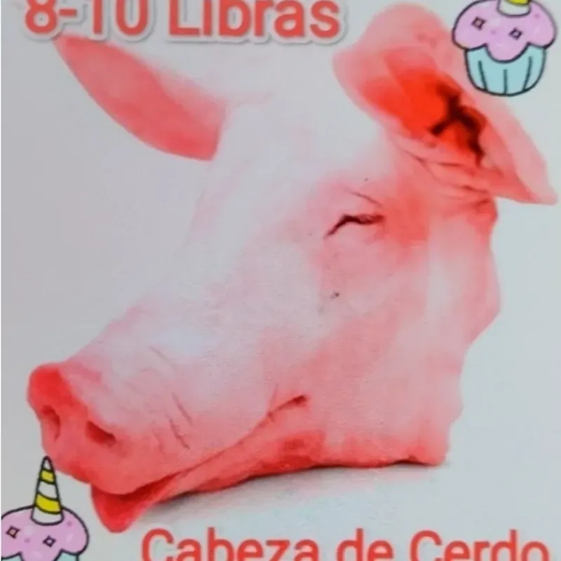 Cabeza de Cerdo 7 Libras