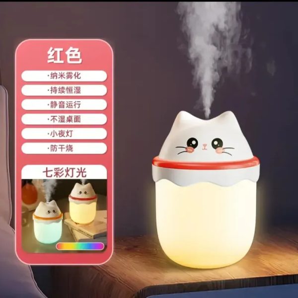 Humidificador gato + aceite repelente