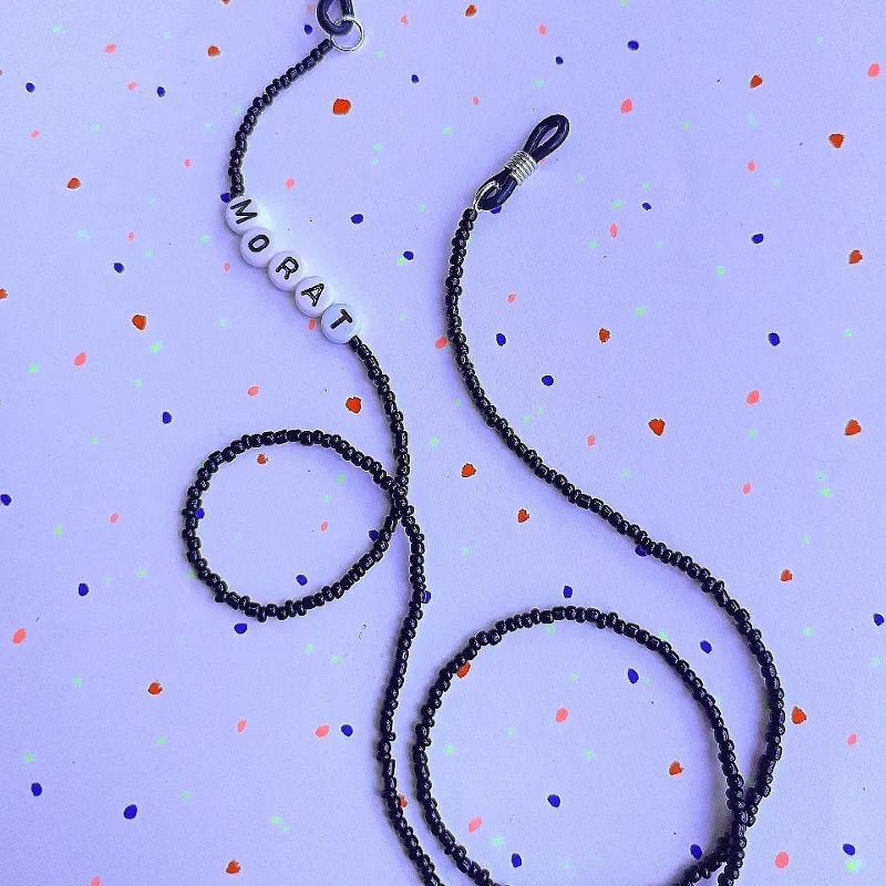 Cordón para gafas de cuentas