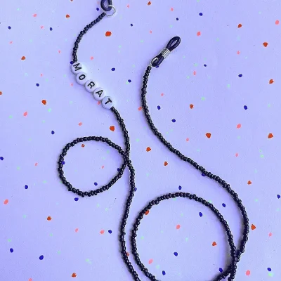 Cordón para gafas de cuentas