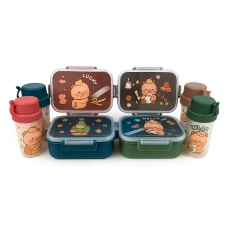 SET DE LONCHERA INFANTIL OSITO AVENTURERO (VPT)