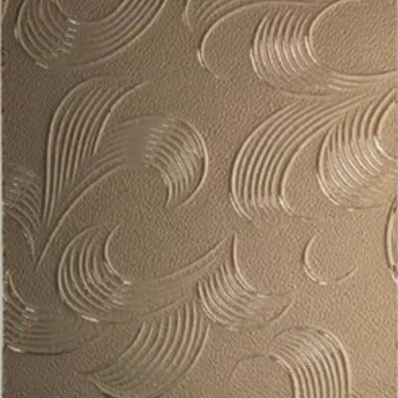 VIDRIO DE OBRA MAY FLOWER BRONCE 4MM X 1830 X 2440 MM
