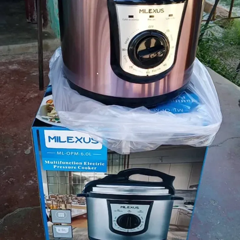 Olla de presión eléctrica Milexus 6lt