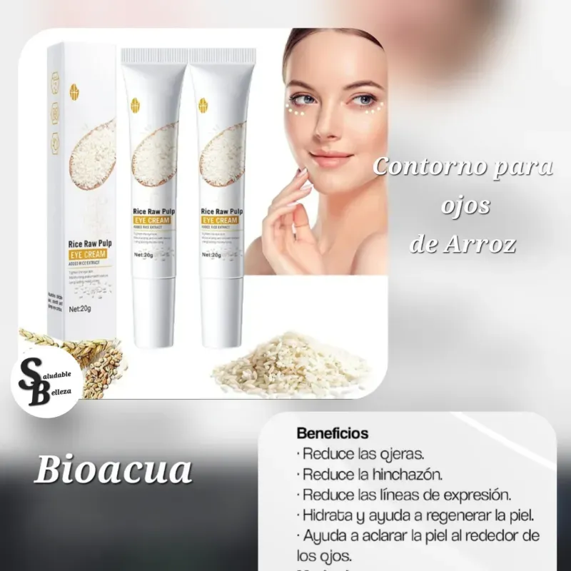 Contorno para ojos de Arroz