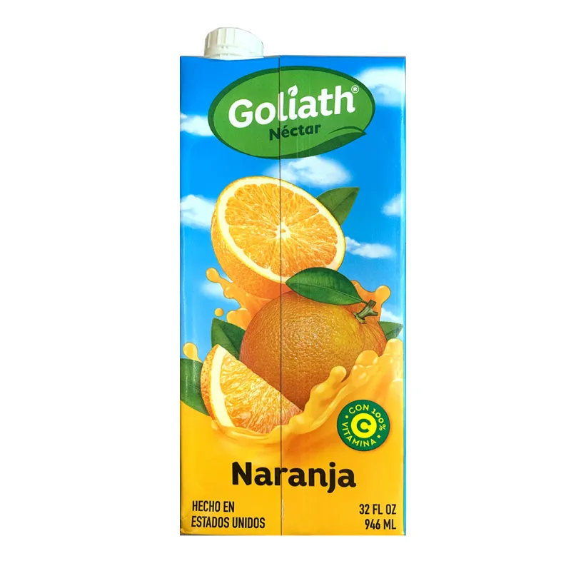 Jugo naranja Goliath