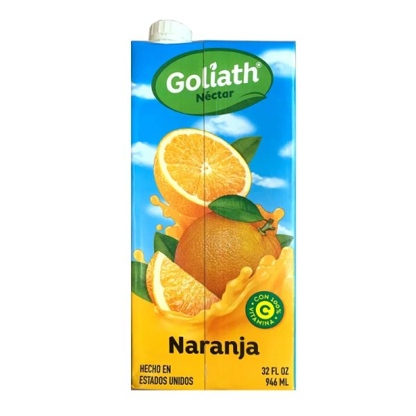Jugo naranja Goliath