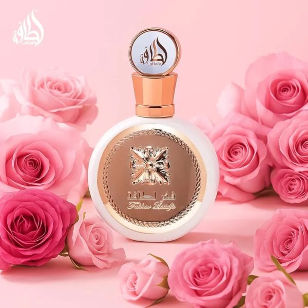 Lattafa Fakhar - Perfume de larga duración para mujer, floral, afrutado, fresco, dulce, 3.40 onzas