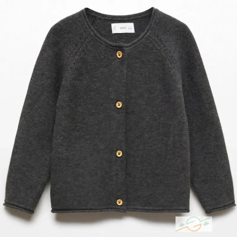 Abrigo gris MANGO #0002