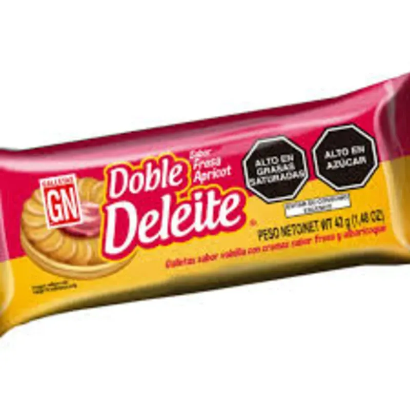 Galleta Doble Deleite Fresa 36g