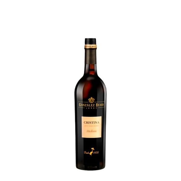 Vino Oloroso-Abocado Palomino/Pedro Ximenez D.O. Jerez CRISTINA 375ml/12 Caja