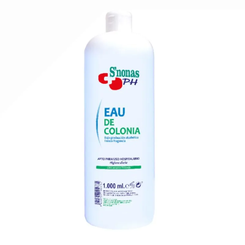 Eau de Cologne Fragancia Fresca 1L S'nonas