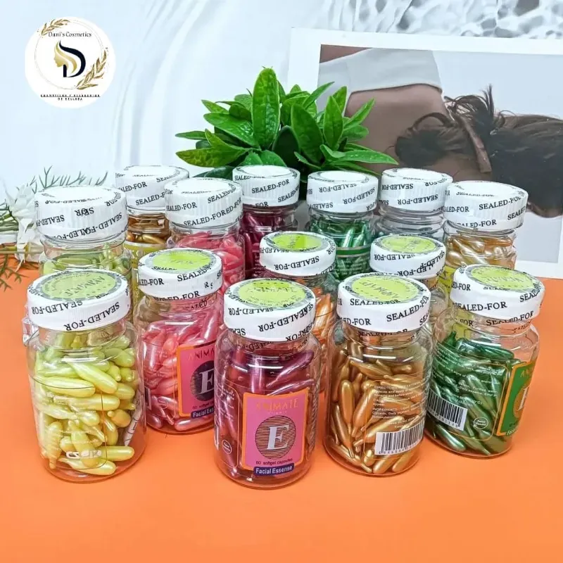 Cápsulas faciales de vitamina E. 60 unidades