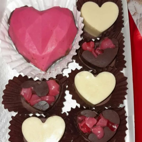 Caja de corazones