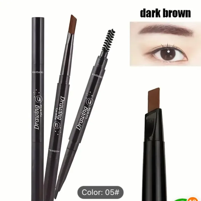 Lápices de ceja marrón oscuro