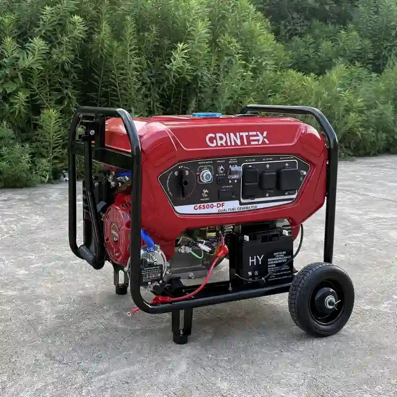 Planta eléctrica Dual Fuel 5000W