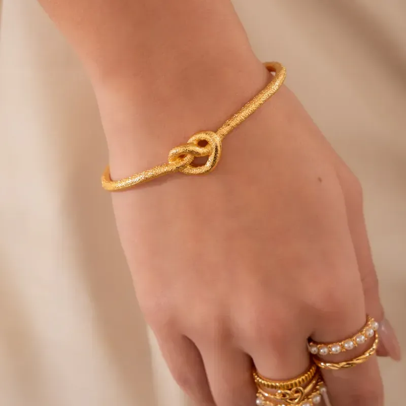 Brazalete Corazón Lazo Textura