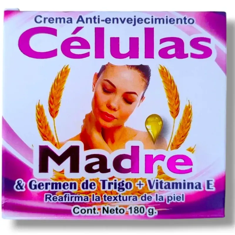 Crema facial células madres