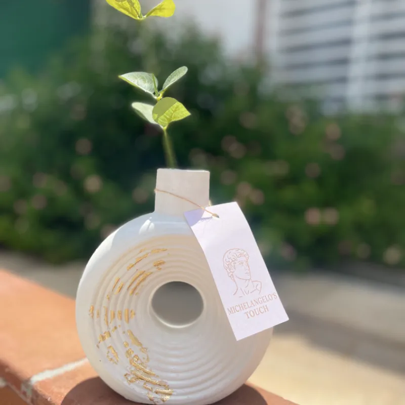 Jarrón estilo minimalista