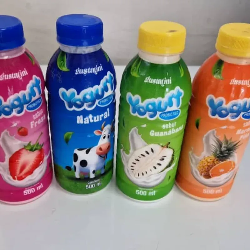 Pomos de yogur de 500ML