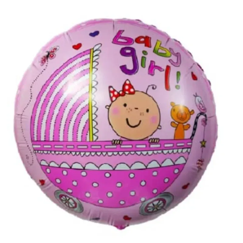 Globo "Baby Girl" redondo 18"