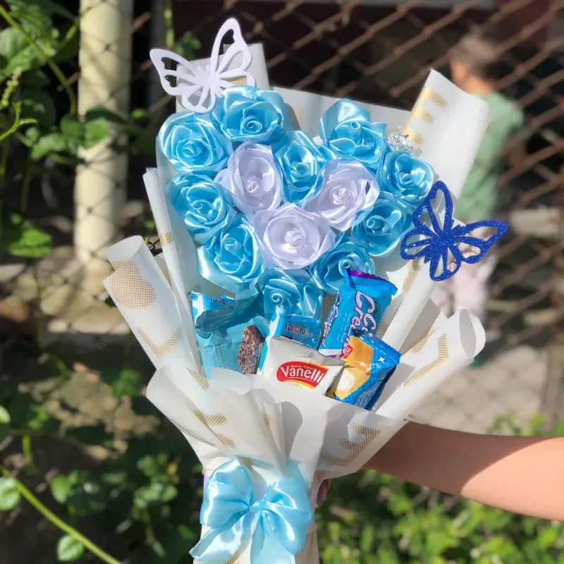 Ramo corazón confituras