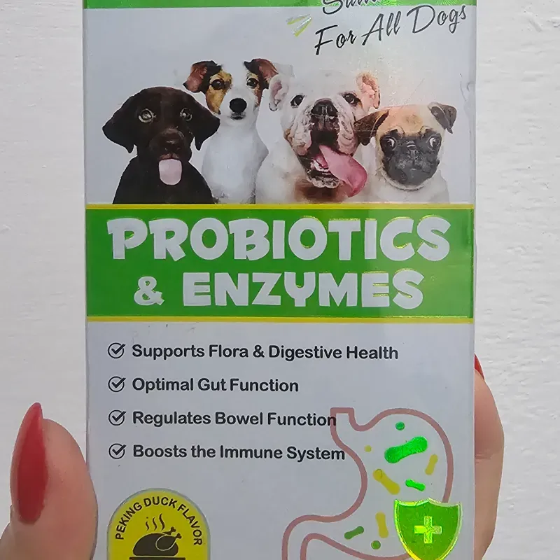 PROBIOTICOS Y ENZIMAS PARA PERROS 180 TAB