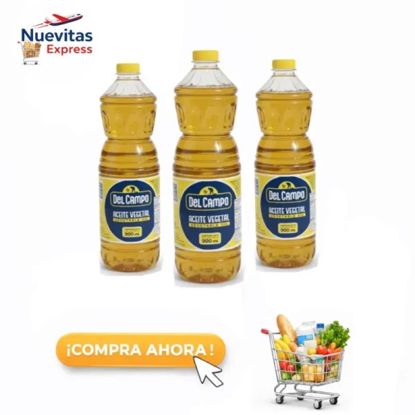 Set de 3 Botellas de Aceite