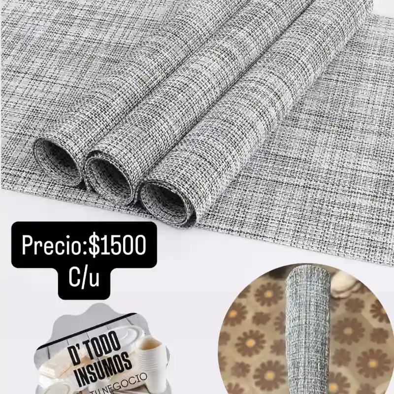 Doile individual/PVC-Poliéster