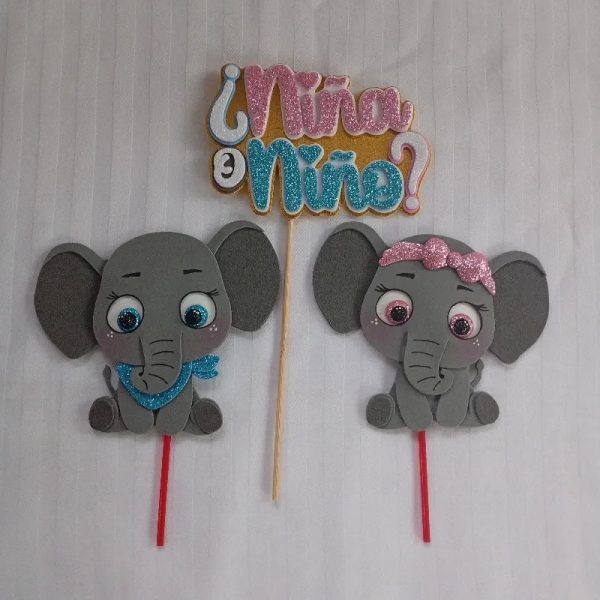Cake topper (Revelación de sexo)