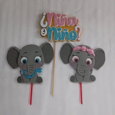 Cake topper (Revelación de sexo)