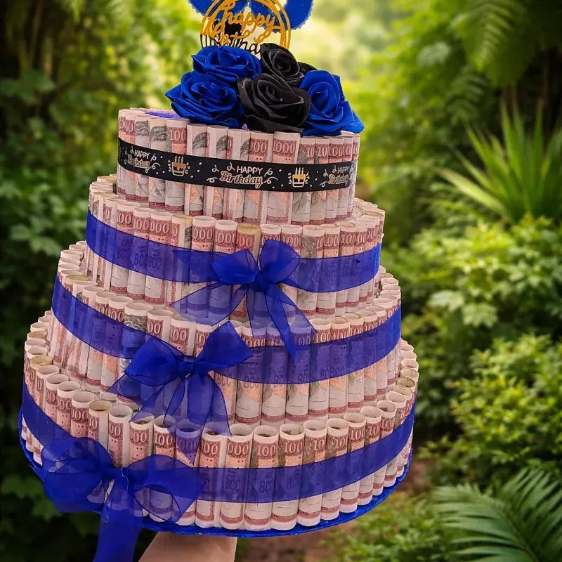 Cake de dinero color a gusto del cliente