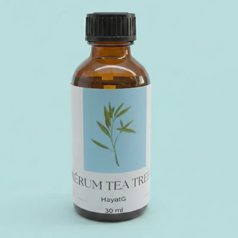 SÉRUM TEA TREE   ( antiacné, anticaspa )