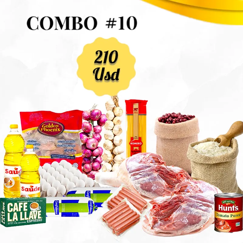 COMBO DE ALIMENTO 10