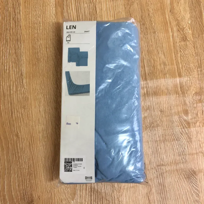 Set de sábanas color azul