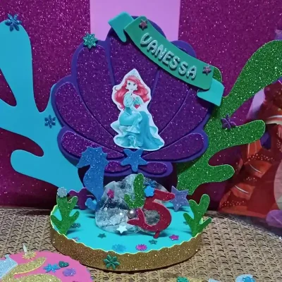 Centro de mesa grande foami 20cm