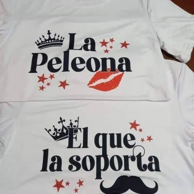 Pullover de pareja blancos