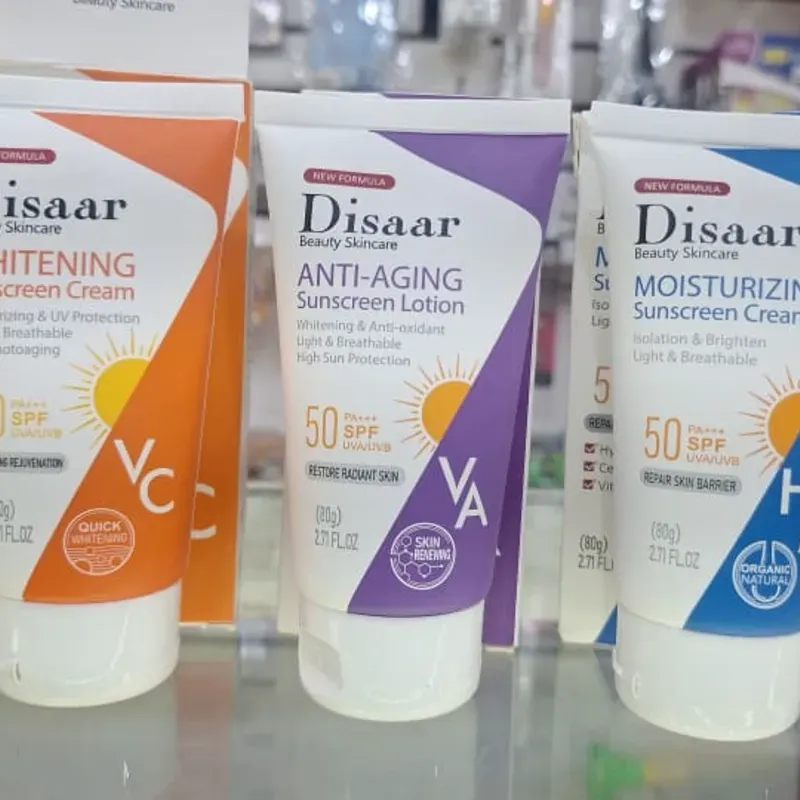 Protectores solares de disaar 80gr