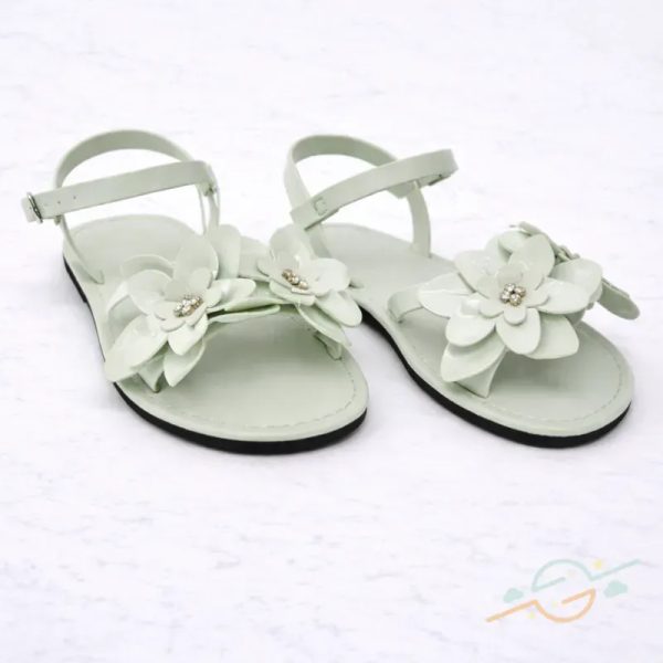 Sandalia verde ZARA #0002