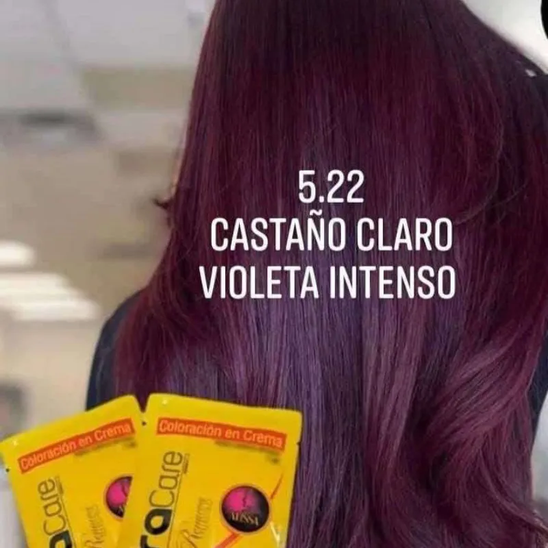 Tinte Bibracare 5.22 castaño claro violeta intenso